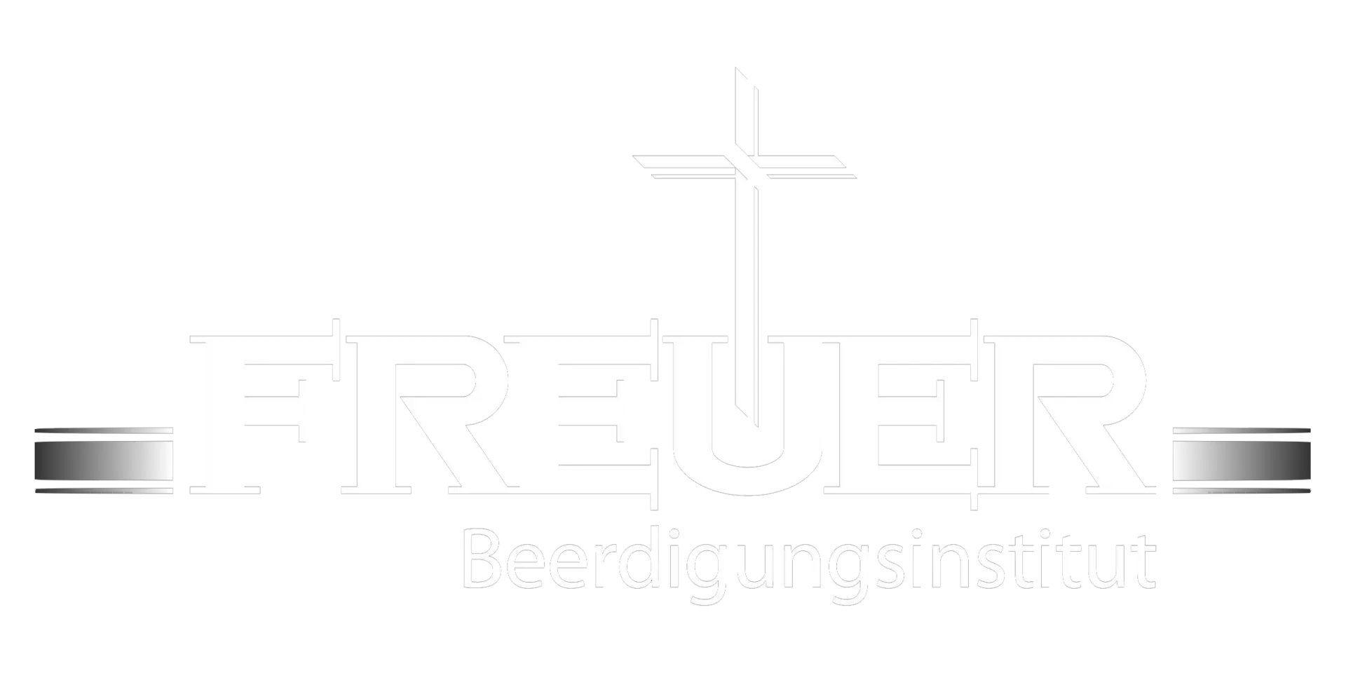 Beerdigungsinstitut Freuer Logo weiß-mit-Verlauf