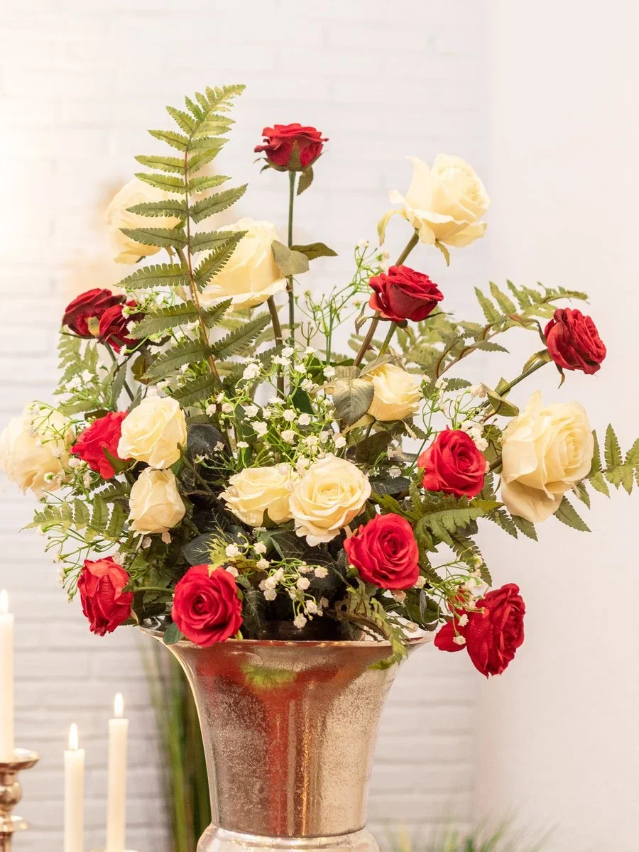 Blumenschmuck 3 zu 4