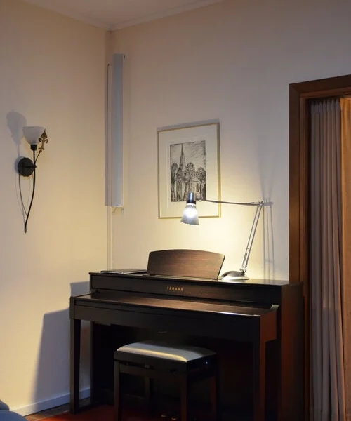 Orgel in Trauerfeierhalle